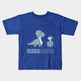 Mamasaurus Shirt Dinosaur Family Shirt Set Kids T-Shirt